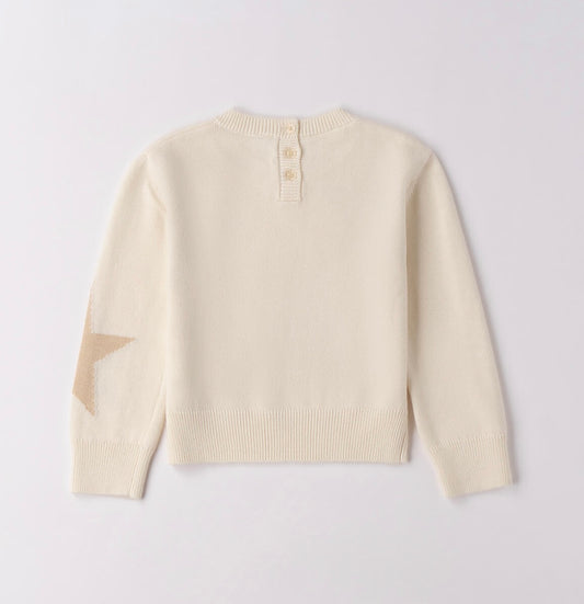 Maglione bambina con stelle