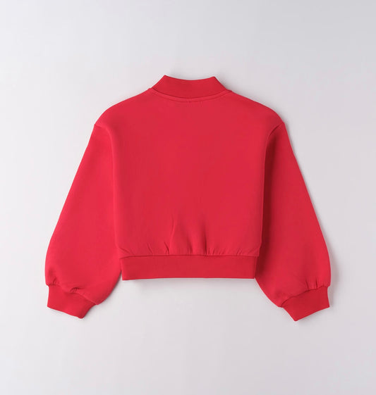 Felpa giacchetto ragazza