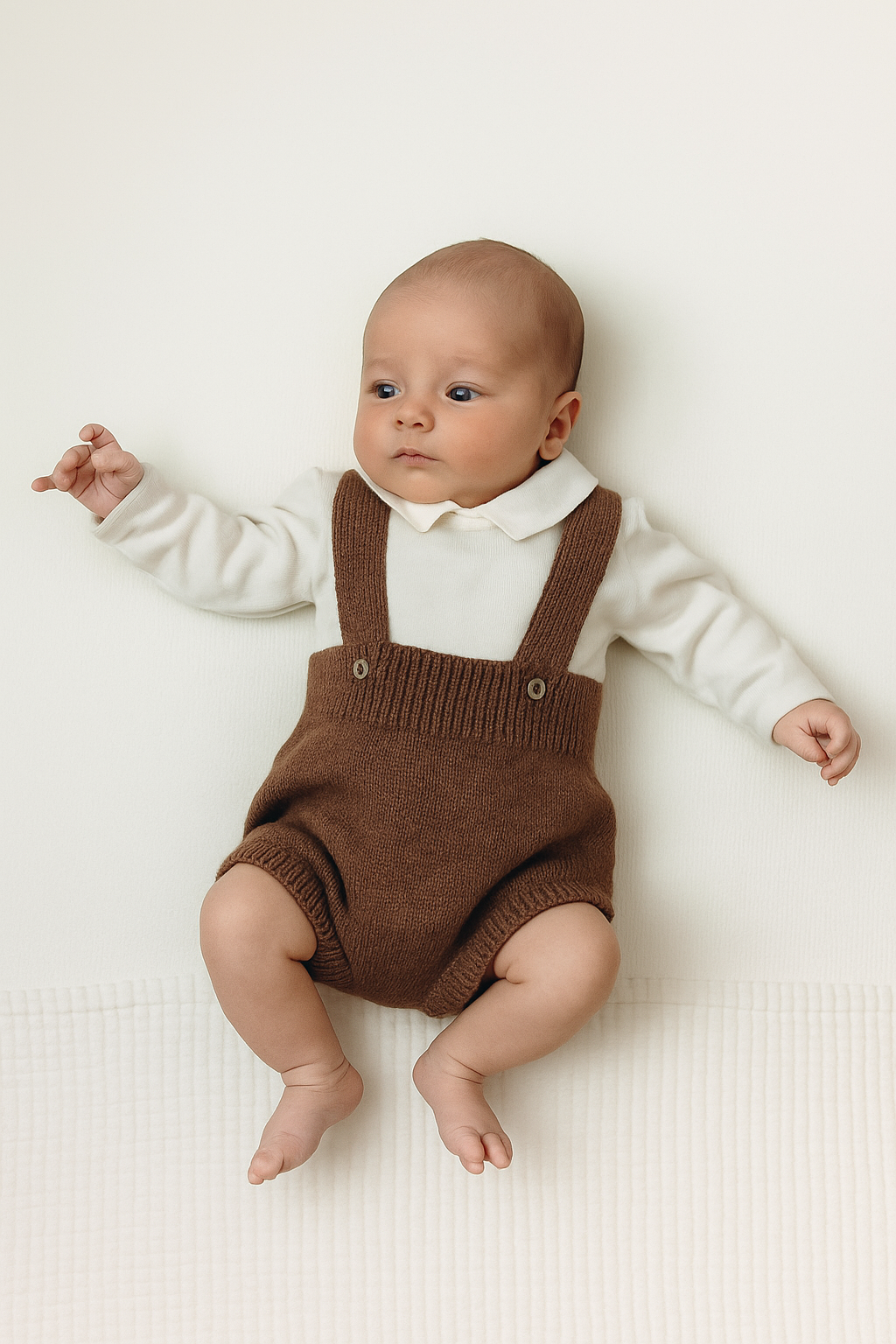 Salopette in lana merino