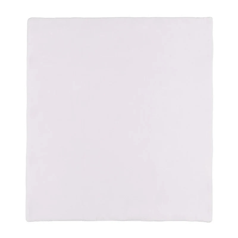 Coperta rosa in ciniglia con ricamo orsetti