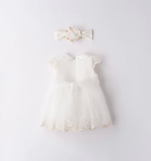 Abito battesimo neonata