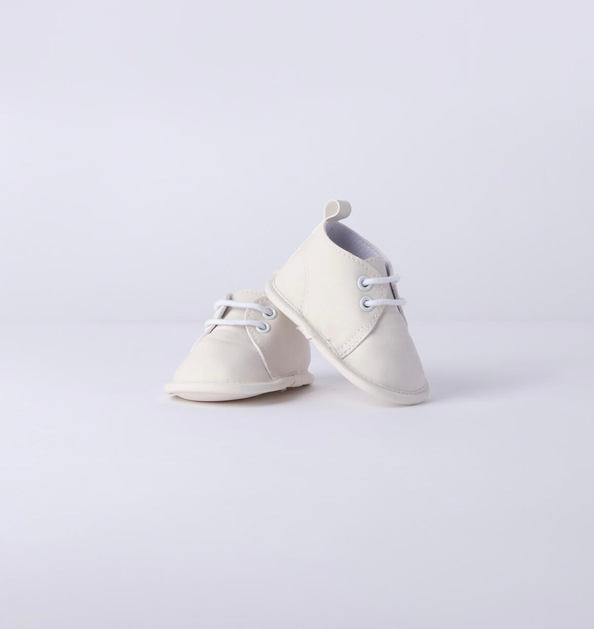 Scarpe cerimonia bimbo nel colore panna