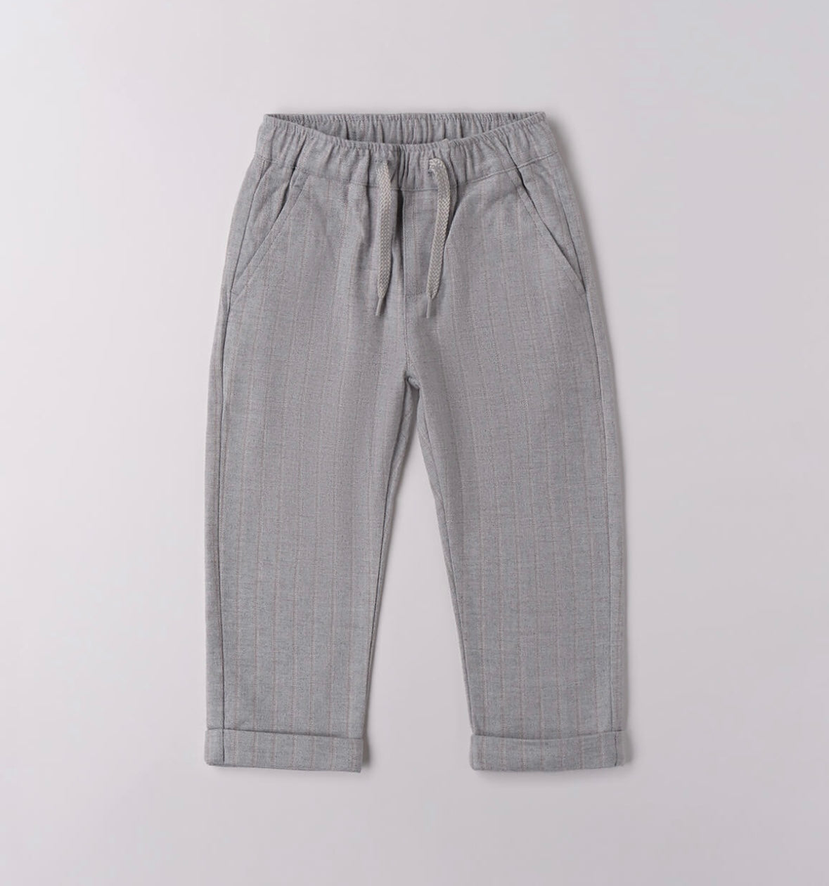 Pantaloni bambino nel colore grigio