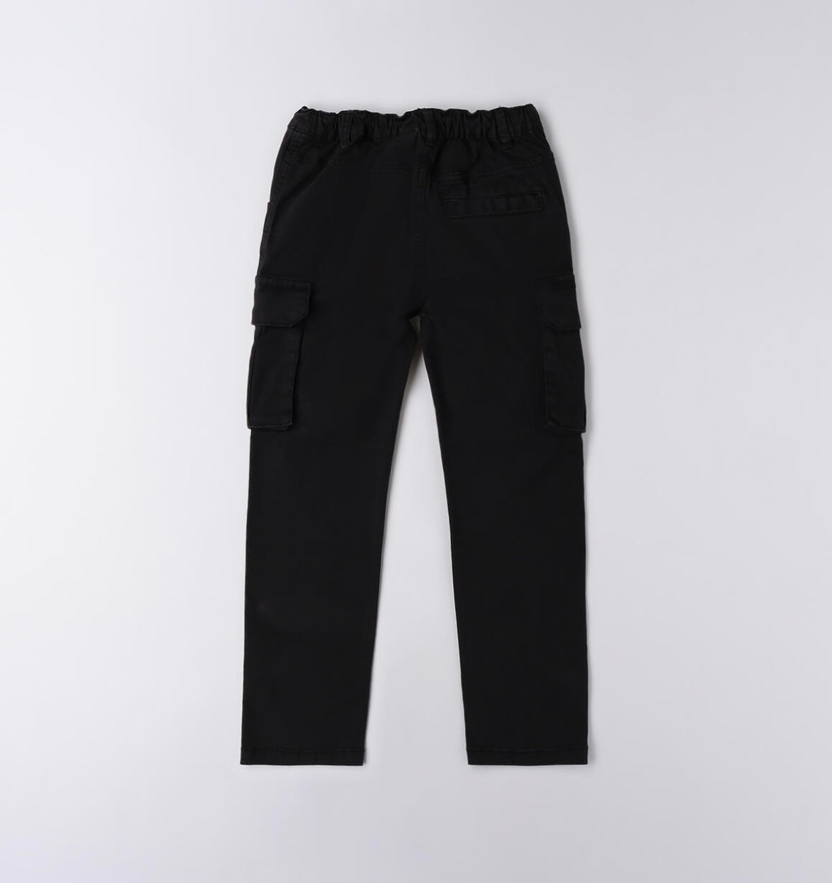 Pantalone ragazzo modello cargo con tastoni laterali