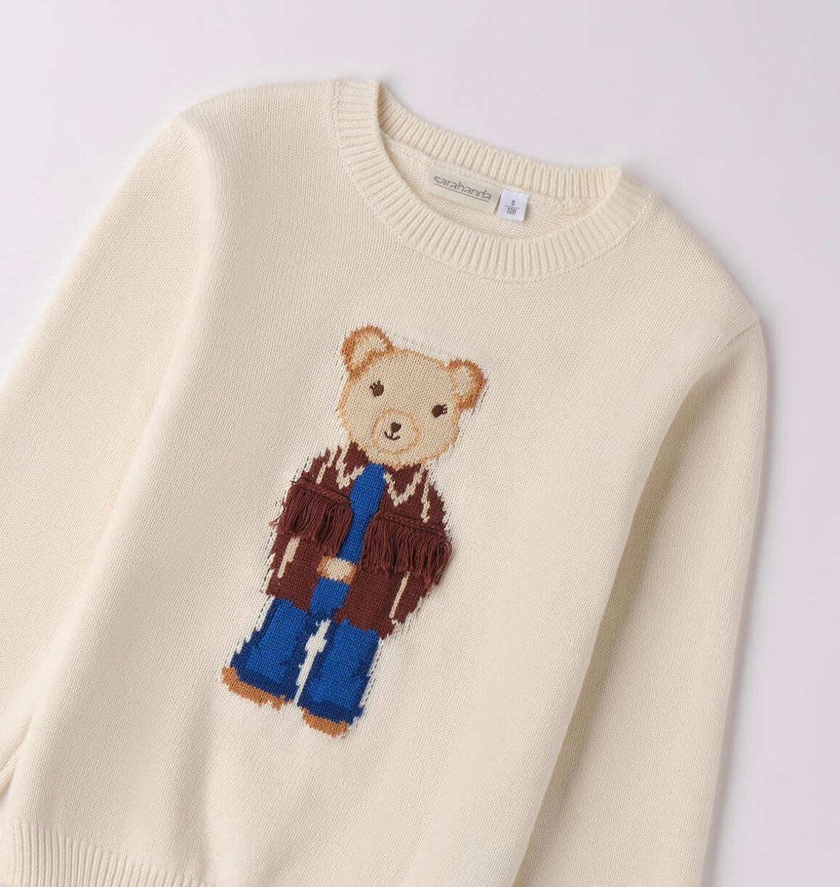 Maglia ragazza con orso