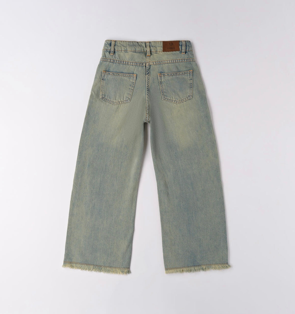 Jeans ragazza con vita regolabile