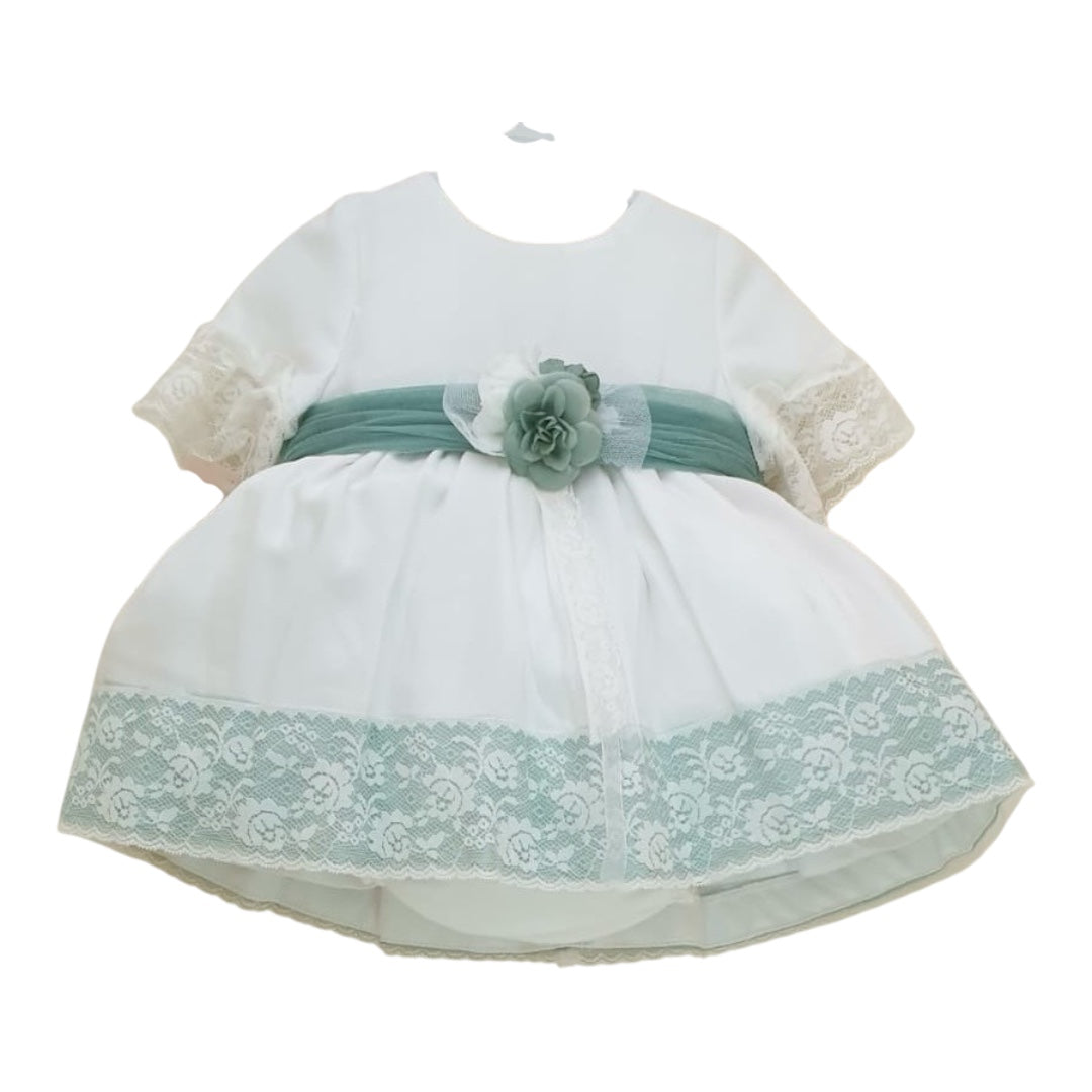 Abito in morbido cotone, con culotte abbinata.