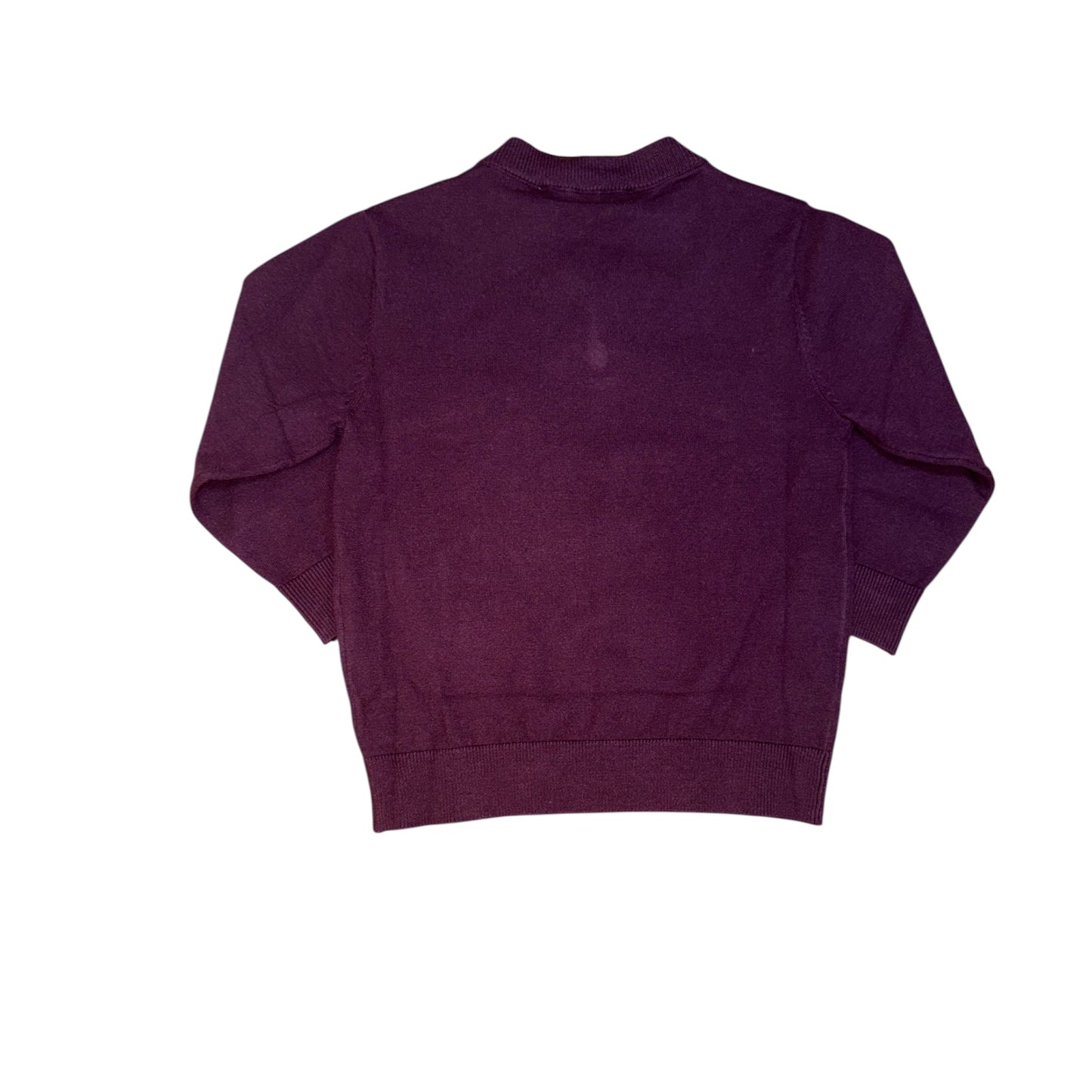 Maglione scollo a doppia punta