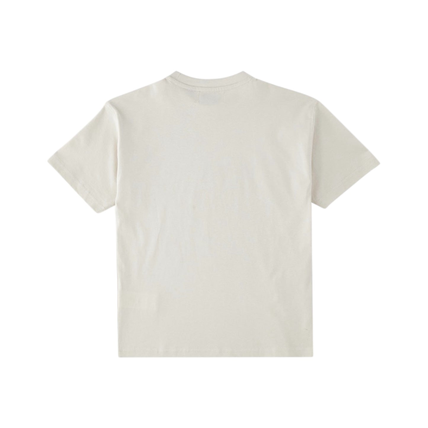 T-shirt girocollo in cotone con stampa