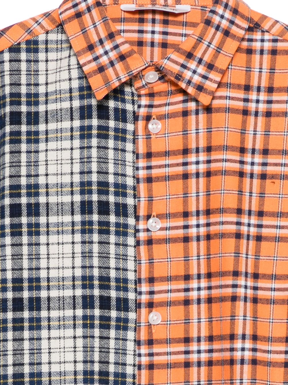 Camicia con design patchwork