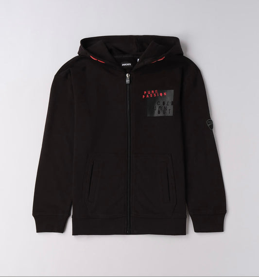 Felpa felpata  ragazzo con cappuccio