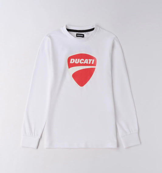 T-shirt ragazzo manica lunga con stampa