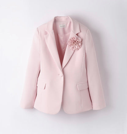 Tailleur bambina nel colore rosa