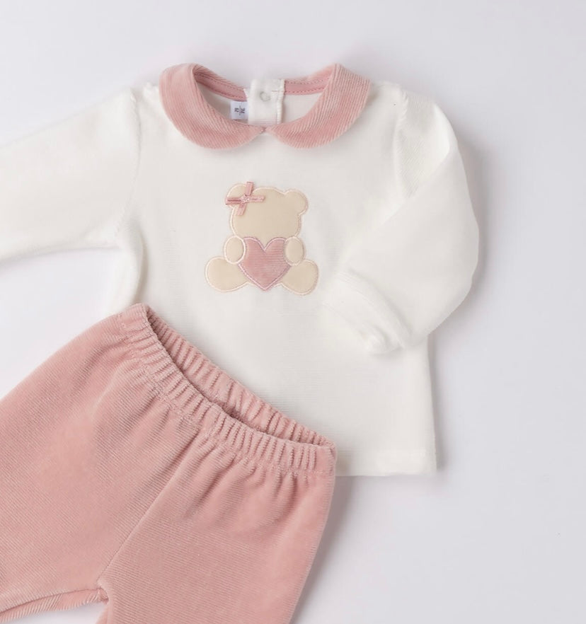 Tutina 2 pezzi neonata