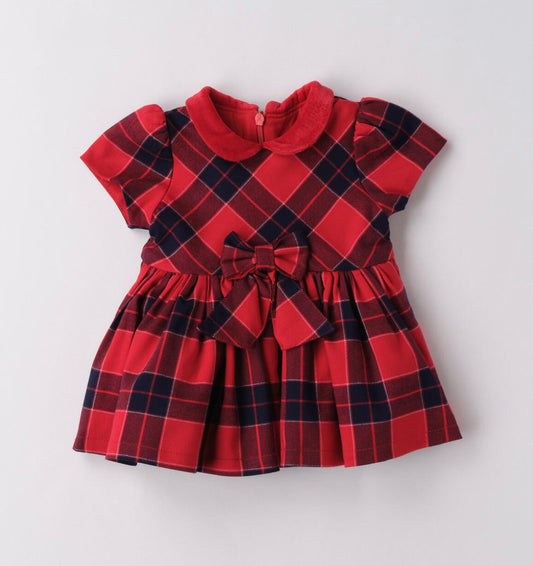 Abito natalizio neonata