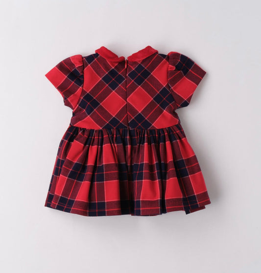 Abito natalizio neonata