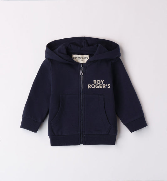 Felpa neonato con cappuccio