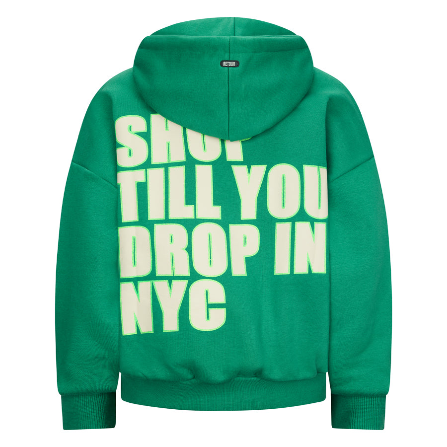 Felpata felpata bambina verde