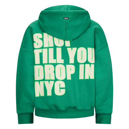 Felpata felpata bambina verde