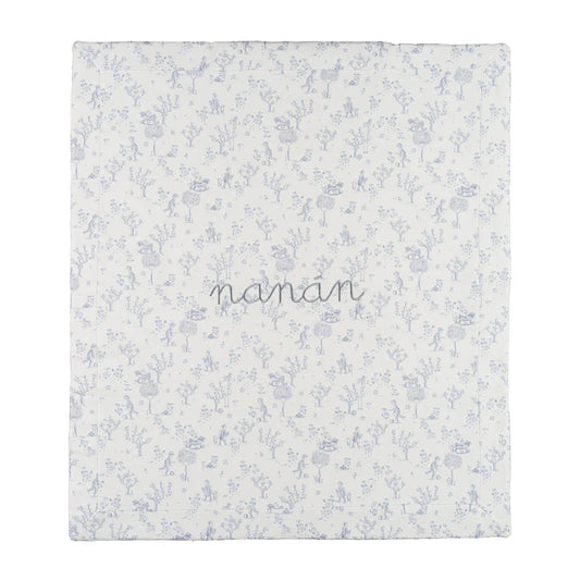 Coperta in popeline con allover