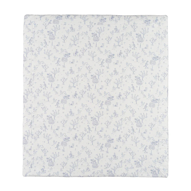 Coperta in popeline con allover