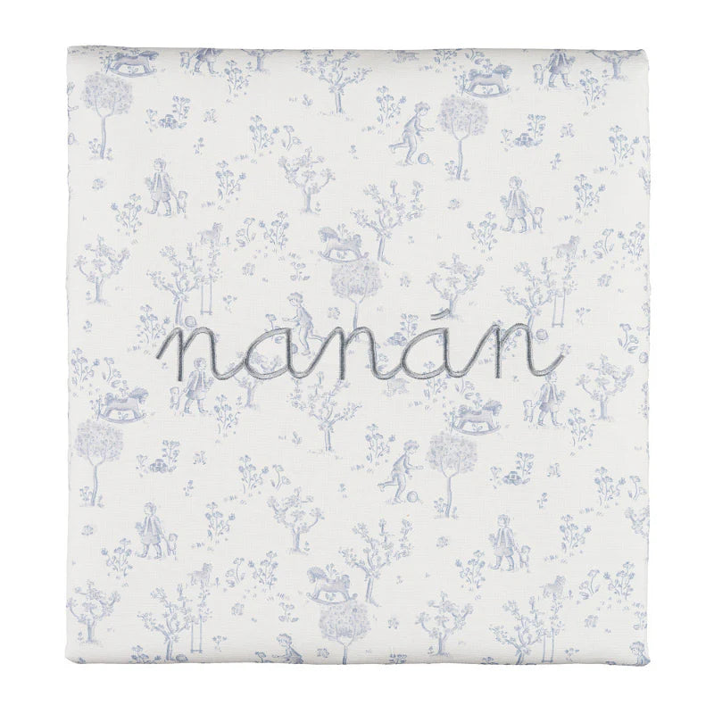 Coperta in popeline con allover