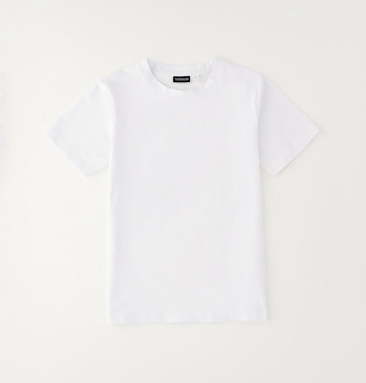 T-shirt da ragazzo nel colore bianco