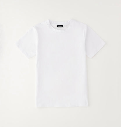T-shirt da ragazzo nel colore bianco