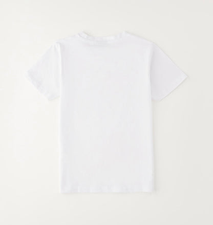 T-shirt da ragazzo nel colore bianco