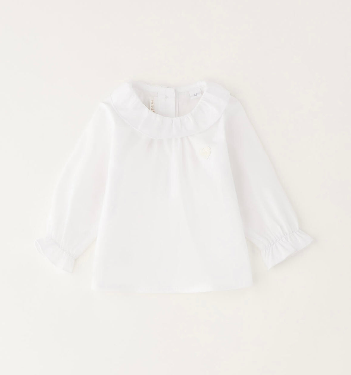Camicia bianca bimba