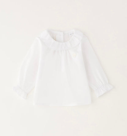 Camicia bianca bimba