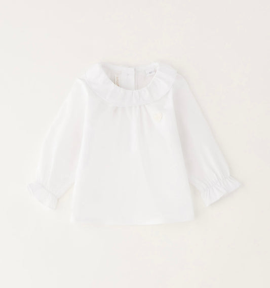 Camicia bianca bimba