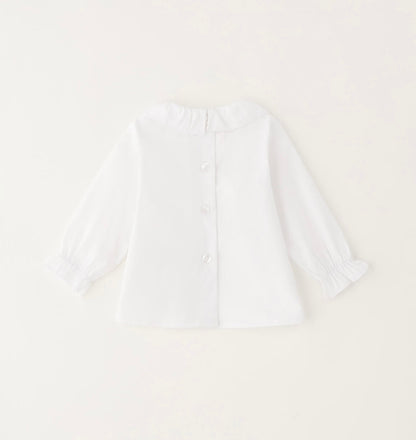 Camicia bianca bimba
