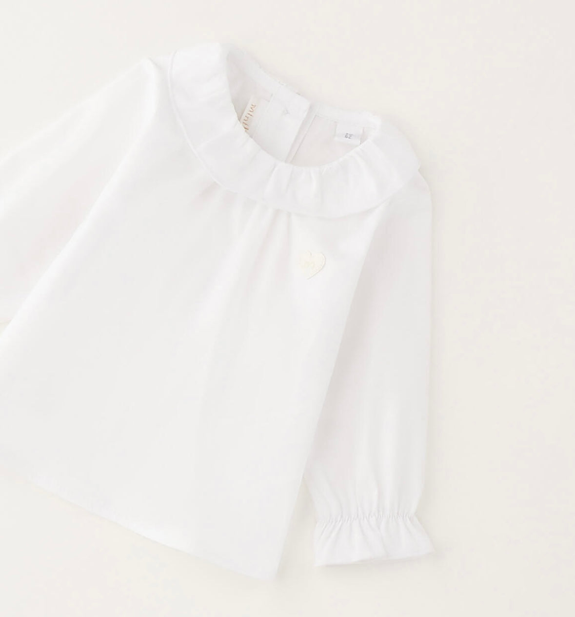 Camicia bianca bimba