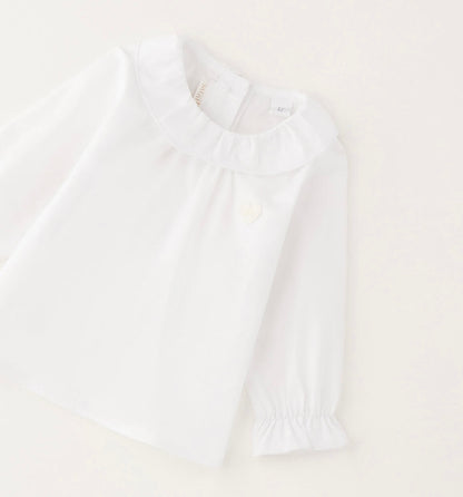 Camicia bianca bimba
