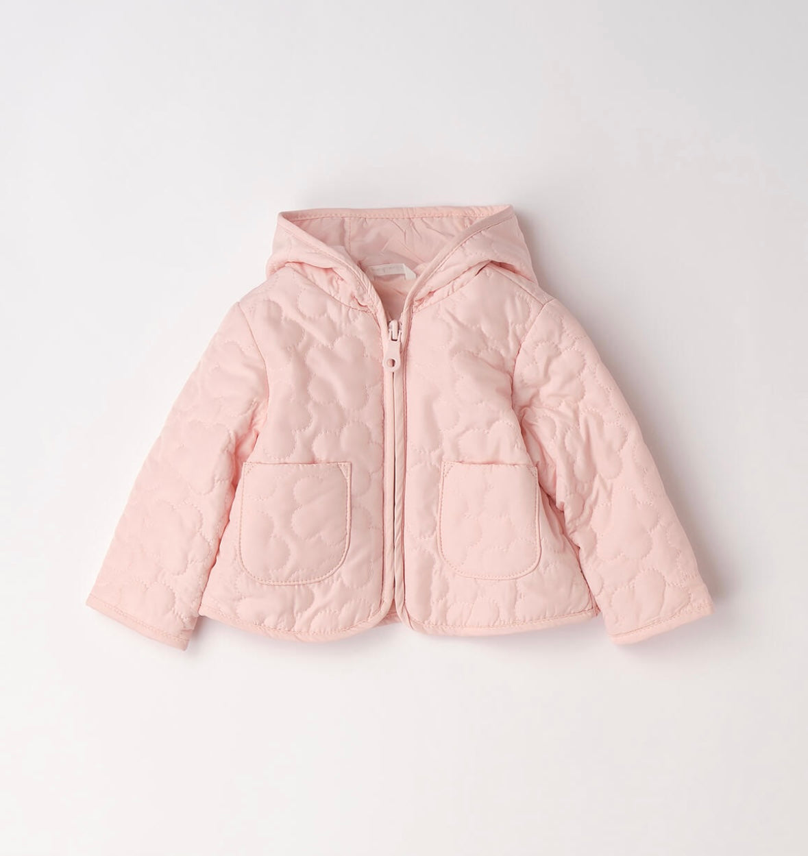 Giubbotto per neonata rosa