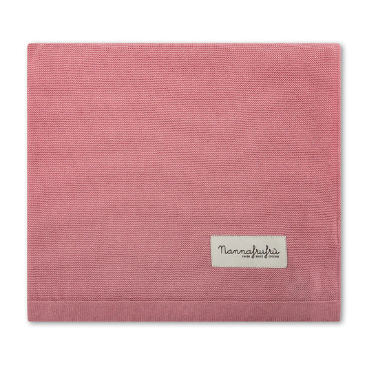 Coperta cotone Rosa