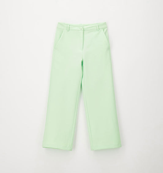 Pantalone elegante verde
