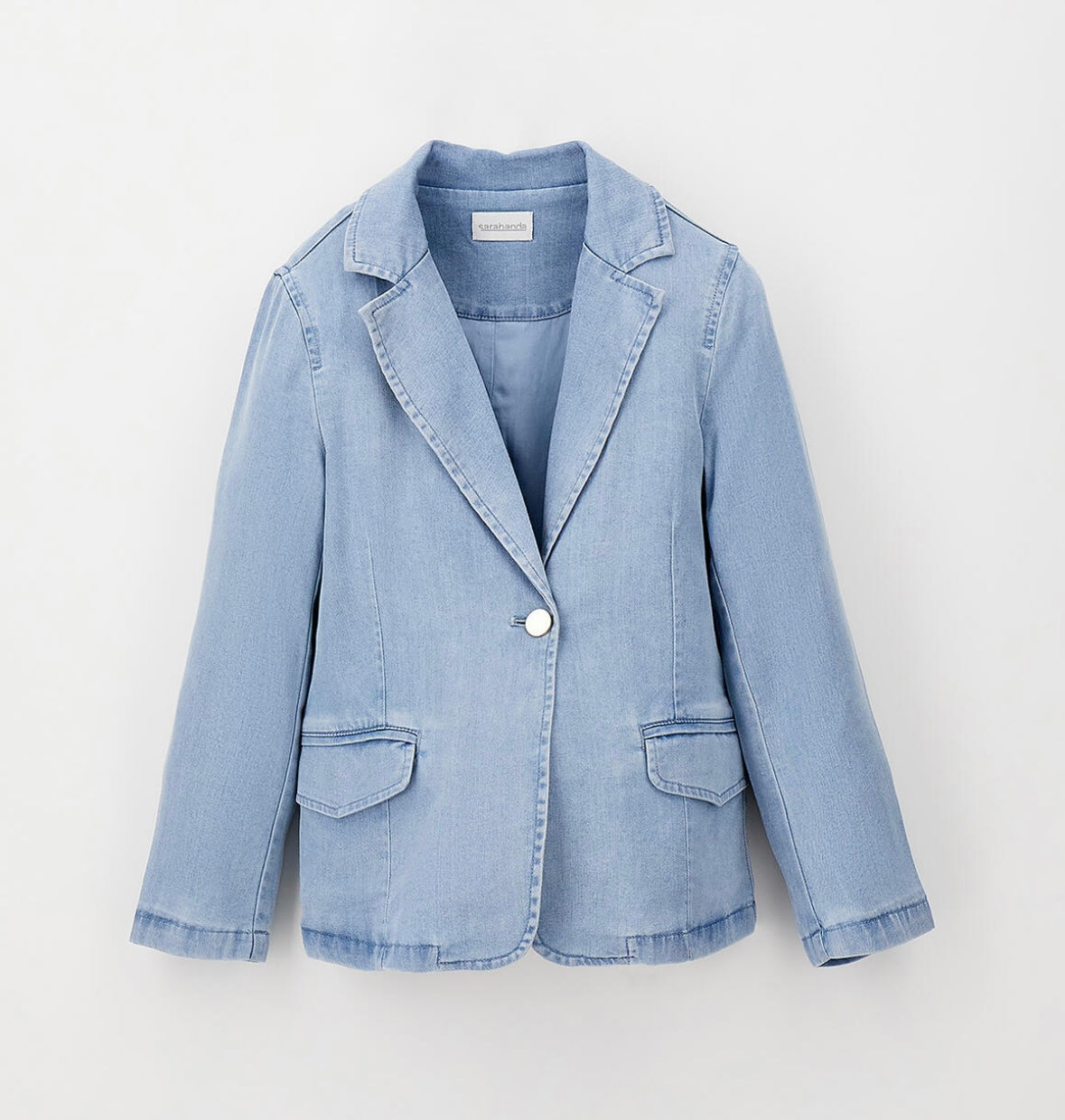 Giacca effetto denim