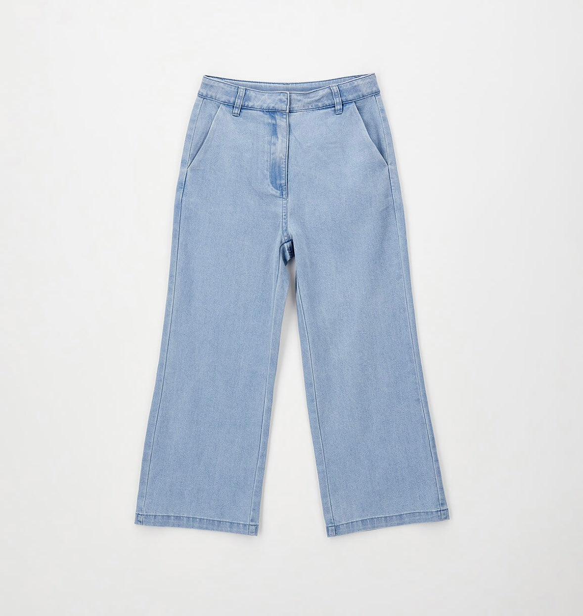 Pantalone lungo effetto denim