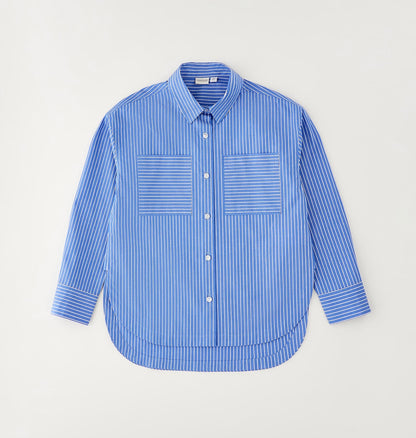 Camicia a righe avion