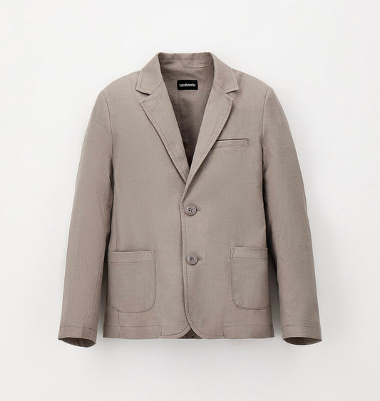 Giacca in lino e cotone elegante