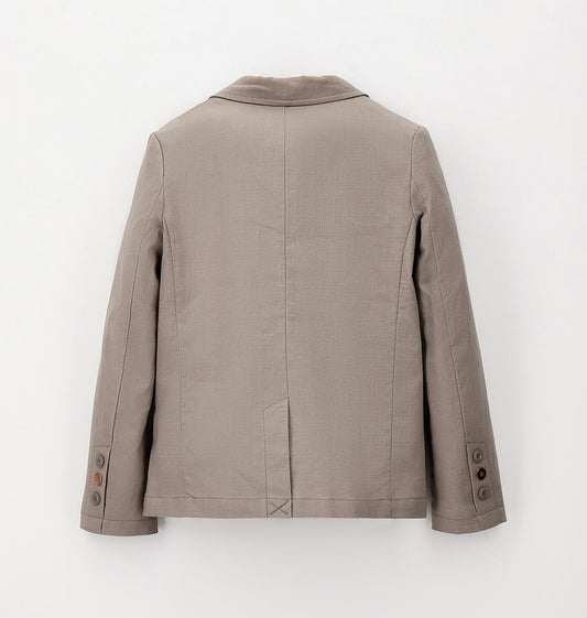 Giacca in lino e cotone elegante