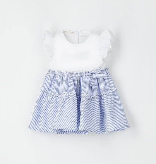 Abito da neonata in cotone