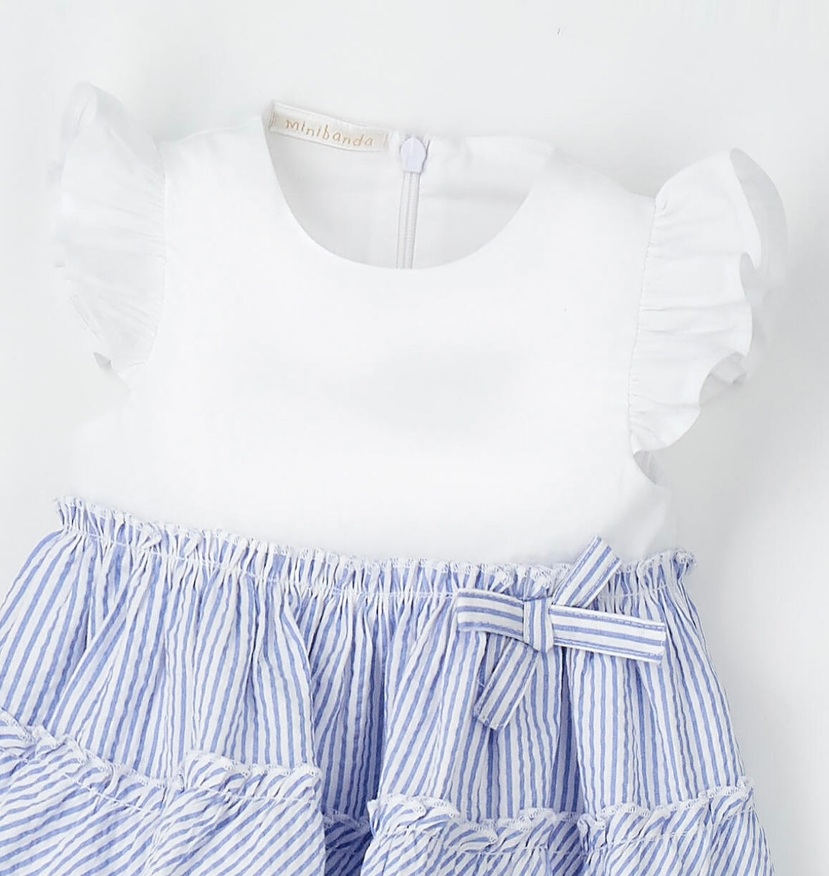 Abito da neonata in cotone