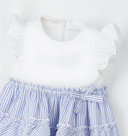 Abito da neonata in cotone