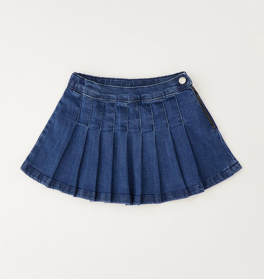 Gonna in denim stretch di cotone