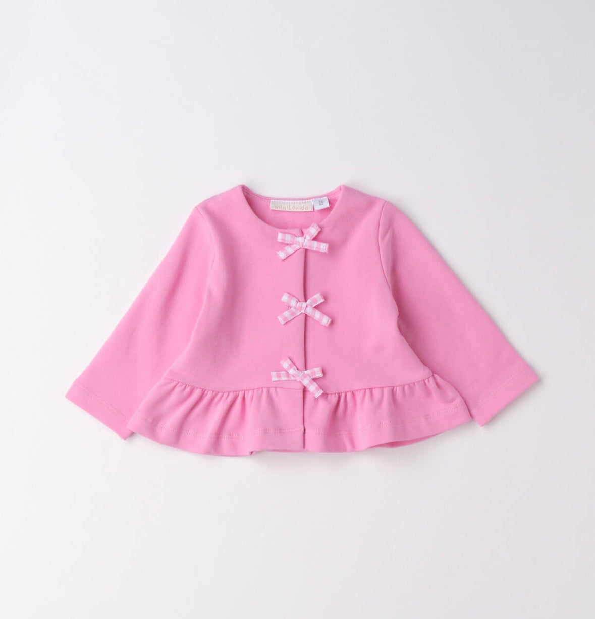 Cardigan per neonata rosa