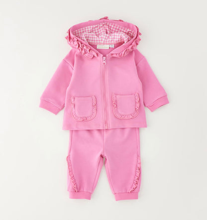 Tuta jogging neonata rosa