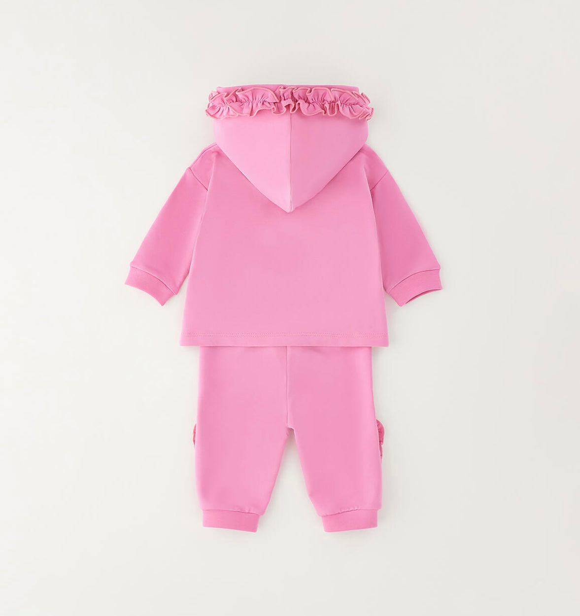 Tuta jogging neonata rosa